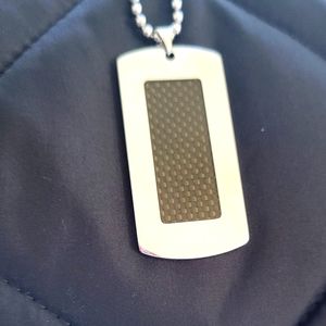 B1 stainless steel chain & tag  24in